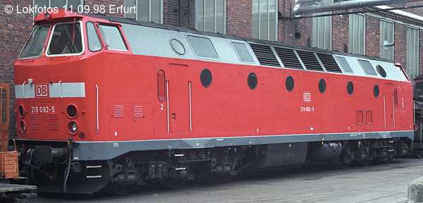 Kein weiteres Foto der Lok 082 vorhanden