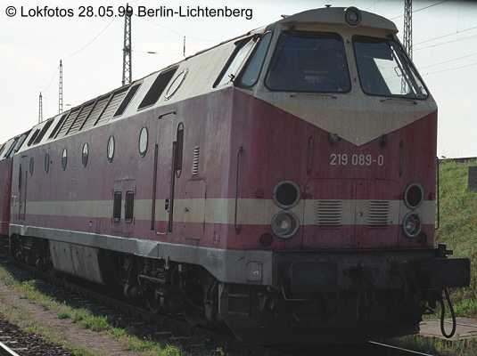 Kein weiteres Foto der Lok 089 vorhanden