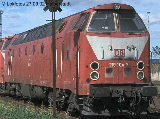 Kein weiteres Foto der Lok 104 vorhanden