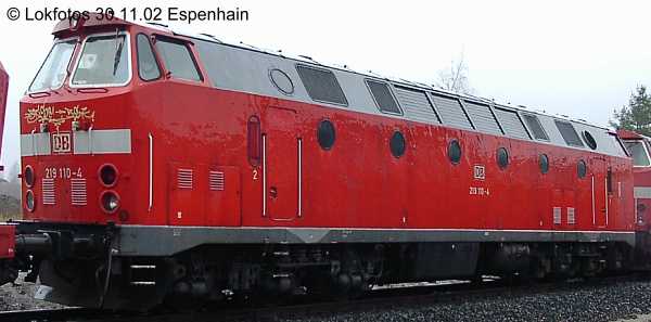 Kein weiteres Foto der Lok 110 vorhanden