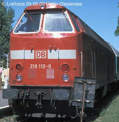 Kein weiteres Foto der Lok 112 vorhanden