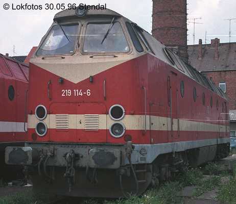 Kein weiteres Foto der Lok 114 vorhanden