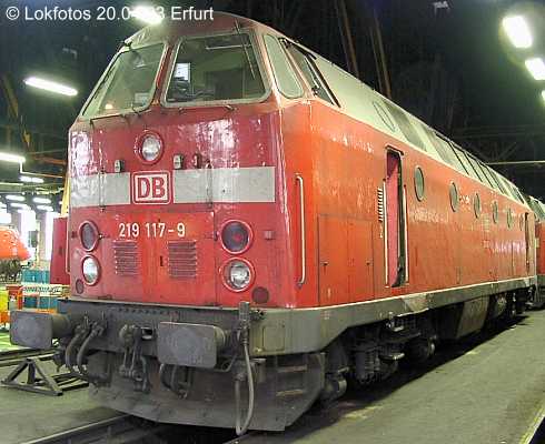 Kein weiteres Foto der Lok 117 vorhanden