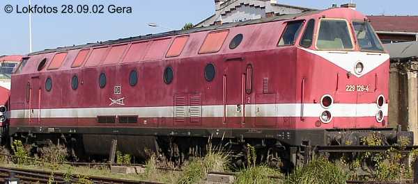Kein weiteres Foto der Lok 128 vorhanden