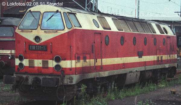 Kein weiteres Foto der Lok 131 vorhanden