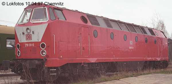 Kein weiteres Foto der Lok 131 vorhanden