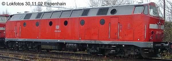 Kein weiteres Foto der Lok 132 vorhanden