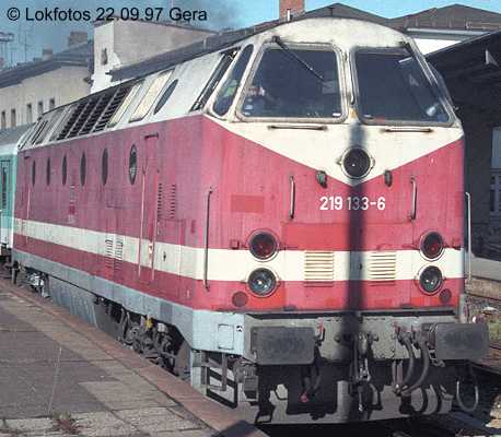 Kein weiteres Foto der Lok 133 vorhanden