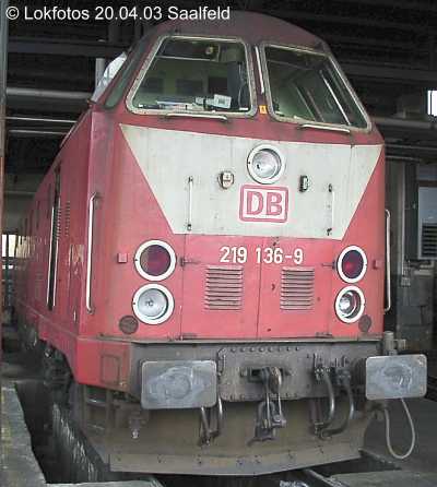 Kein weiteres Foto der Lok 136 vorhanden