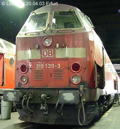 Kein weiteres Foto der Lok 139 vorhanden