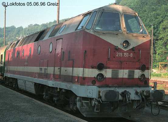 Kein weiteres Foto der Lok 151 vorhanden