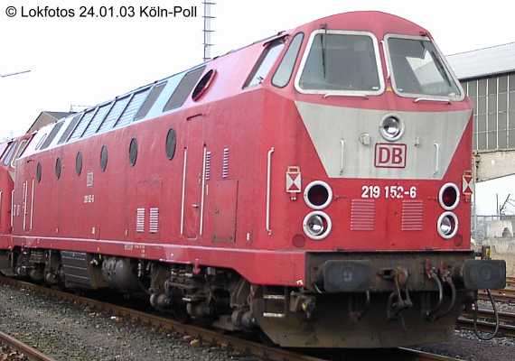Kein weiteres Foto der Lok 152 vorhanden