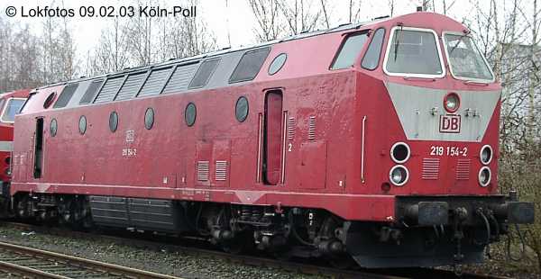 Kein weiteres Foto der Lok 154 vorhanden