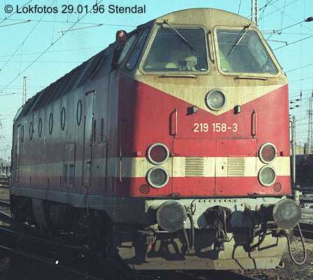Kein weiteres Foto der Lok 158 vorhanden