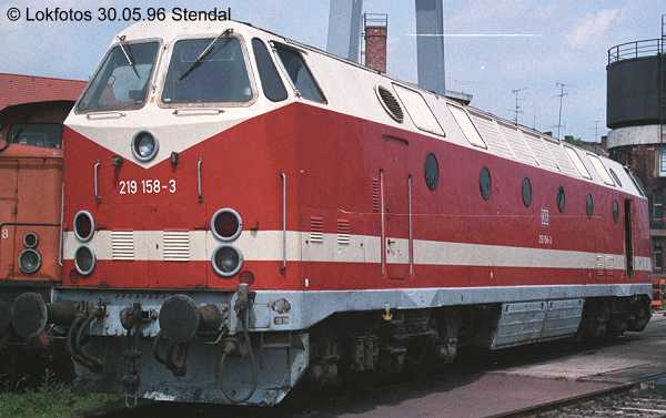 Kein weiteres Foto der Lok 158 vorhanden