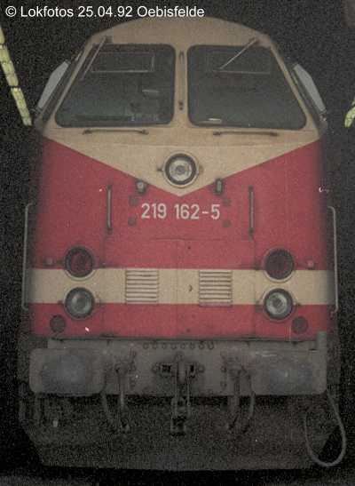 Kein weiteres Foto der Lok 162 vorhanden