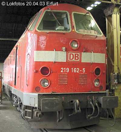 Kein weiteres Foto der Lok 162 vorhanden