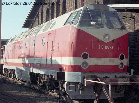 Kein weiteres Foto der Lok 163 vorhanden
