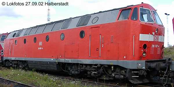 Kein weiteres Foto der Lok 167 vorhanden