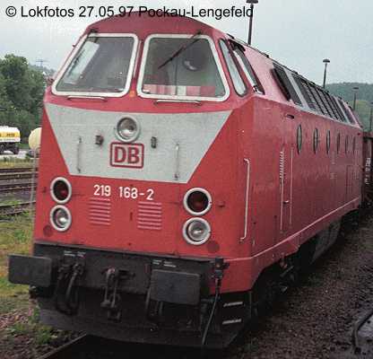 Kein weiteres Foto der Lok 168 vorhanden