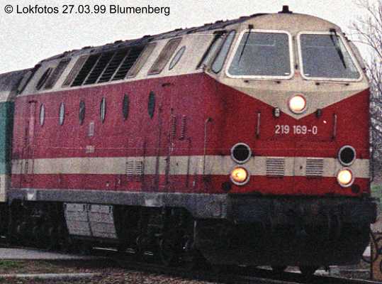 Kein weiteres Foto der Lok 169 vorhanden