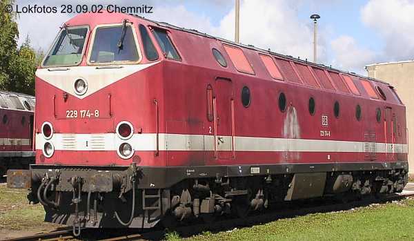 Kein weiteres Foto der Lok 174 vorhanden