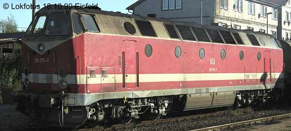 Kein weiteres Foto der Lok 175 vorhanden