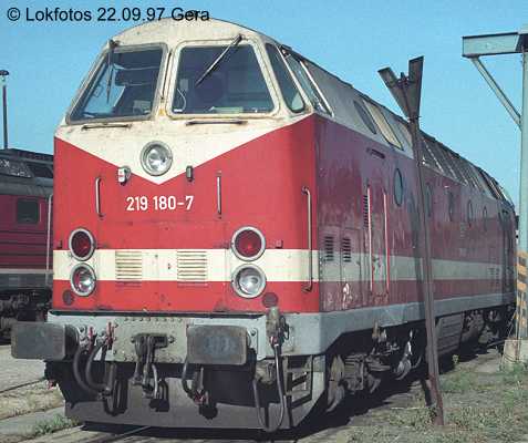 Kein weiteres Foto der Lok 180 vorhanden