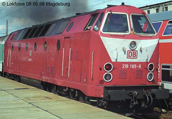 Kein weiteres Foto der Lok 185 vorhanden