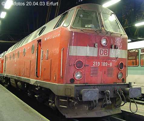 Kein weiteres Foto der Lok 189 vorhanden