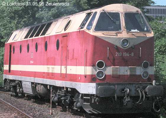 Kein weiteres Foto der Lok 194 vorhanden