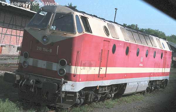 Kein weiteres Foto der Lok 194 vorhanden