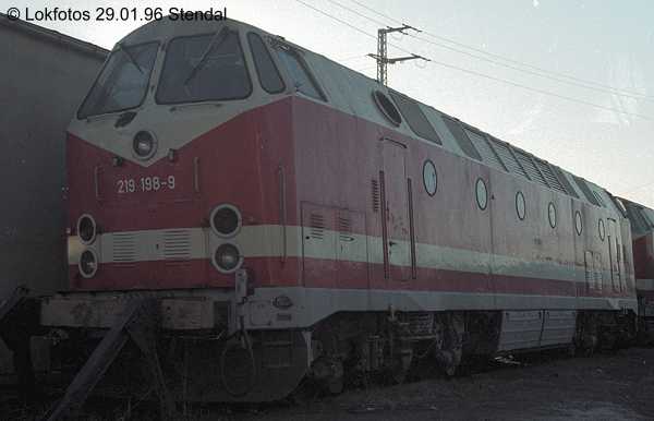 Kein weiteres Foto der Lok 198 vorhanden