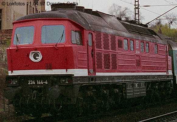 Kein weiteres Foto der Lok 144 vorhanden