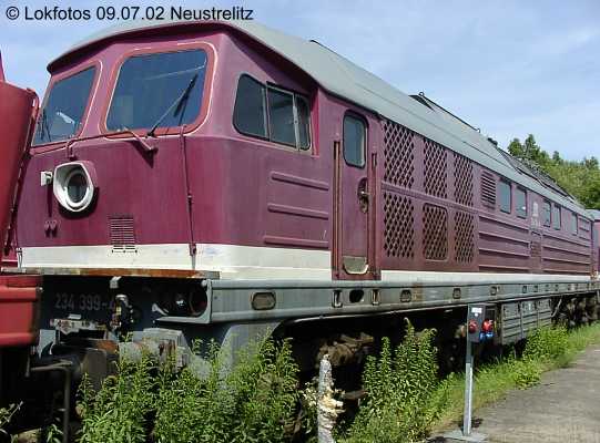 Kein weiteres Foto der Lok 399 vorhanden