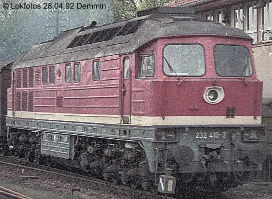 Kein weiteres Foto der Lok 419 vorhanden