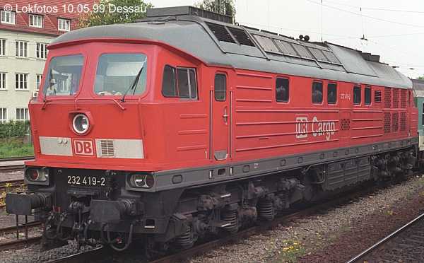 Kein weiteres Foto der Lok 419 vorhanden
