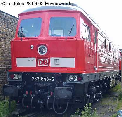Kein weiteres Foto der Lok 643 vorhanden