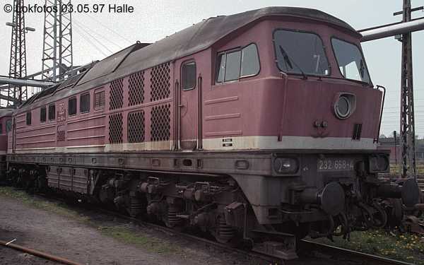 Kein weiteres Foto der Lok 668 vorhanden