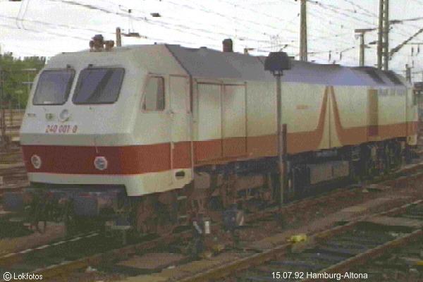 Kein weiteres Foto der Lok 001 vorhanden