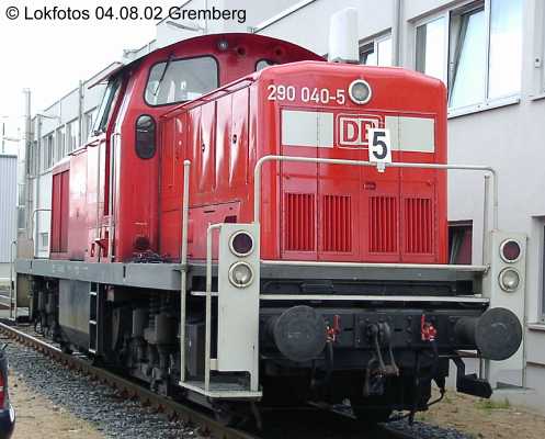 Kein weiteres Foto der Lok 040 vorhanden