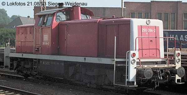 Kein weiteres Foto der Lok 094 vorhanden