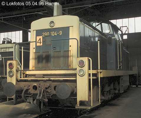 Kein weiteres Foto der Lok 104 vorhanden