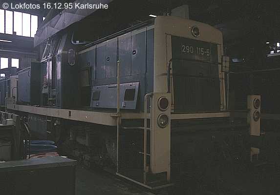 Kein weiteres Foto der Lok 115 vorhanden
