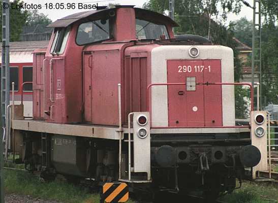 Kein weiteres Foto der Lok 117 vorhanden