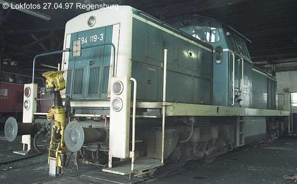 Kein weiteres Foto der Lok 119 vorhanden