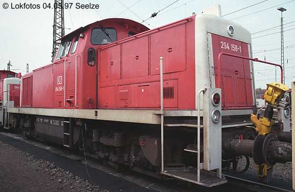 Kein weiteres Foto der Lok 158 vorhanden