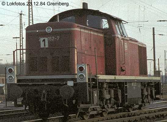 Kein weiteres Foto der Lok 162 vorhanden