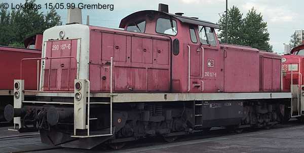 Kein weiteres Foto der Lok 167 vorhanden