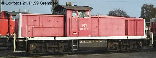 Kein weiteres Foto der Lok 169 vorhanden